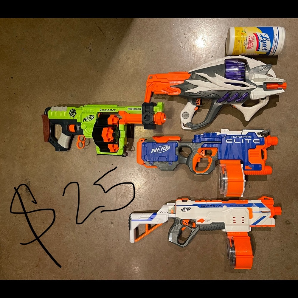 Nerf Guns - Multiple